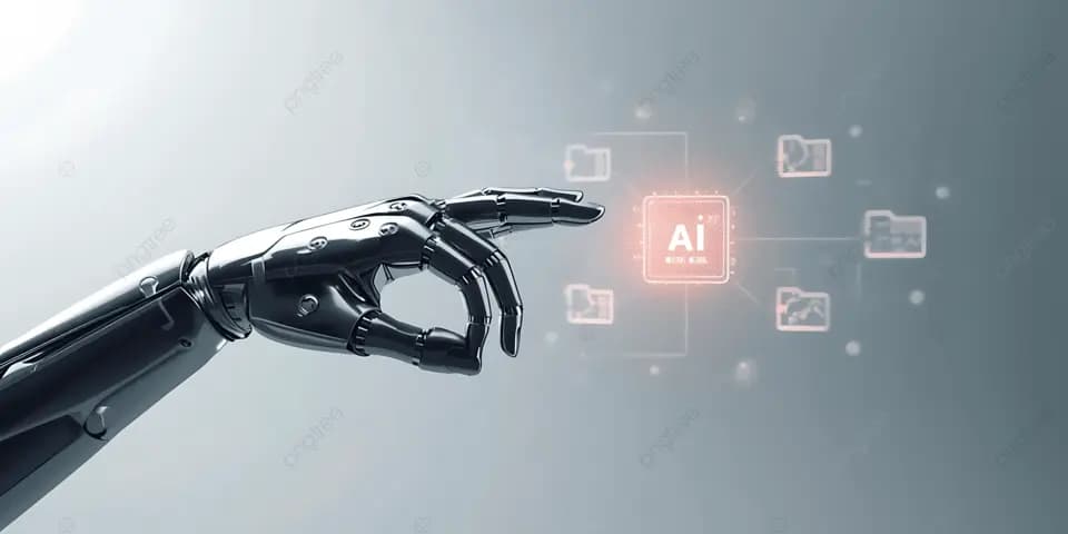 Artificial Intelligence Breadcrumb Background